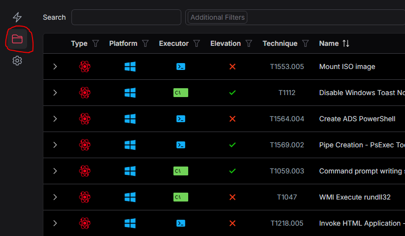 MACAT Create Procedure step 1